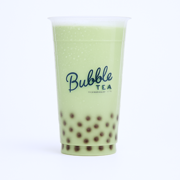Green Melon bubble tea from Balance Grille. 