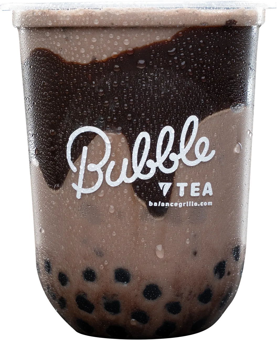 Chocolate Milk bubble tea for kids at Balance Grille, a family restaurant in Ohio.