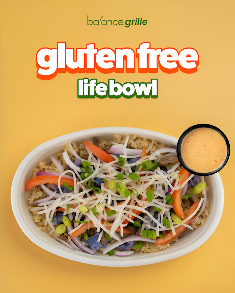  Gluten-free bowl from Balance Grille. 